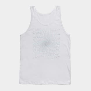 Swirling blue particles Tank Top